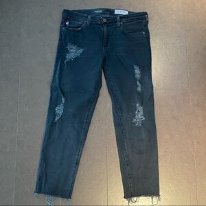 Ag The stilt crop cigarette jean crops size 30